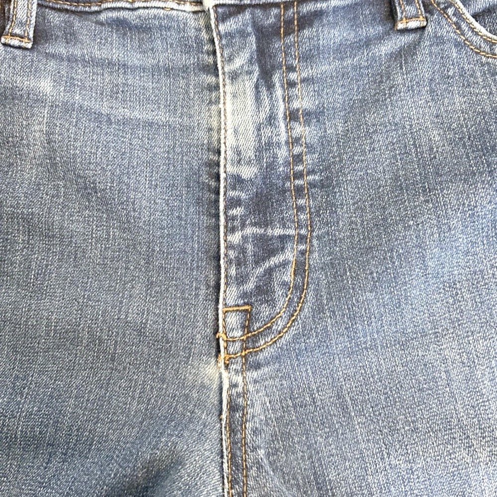 lrl ralph lauren denim modern straight curvy blue jeans women's 12 medium wash - Picture 12 of 12